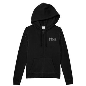 NWOT PINK Bling Everyday Zip up Hoodie